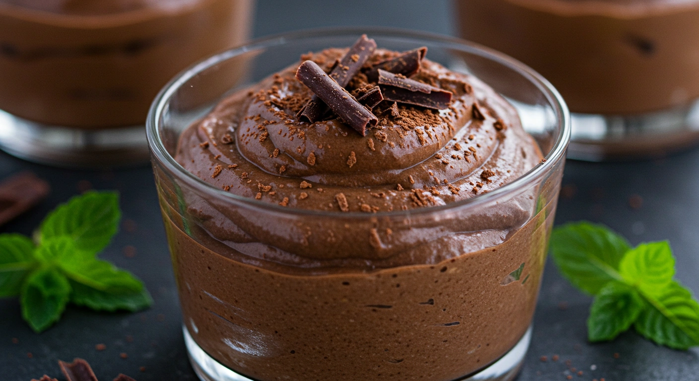 Chocolate Avocado Mousse - secondary view